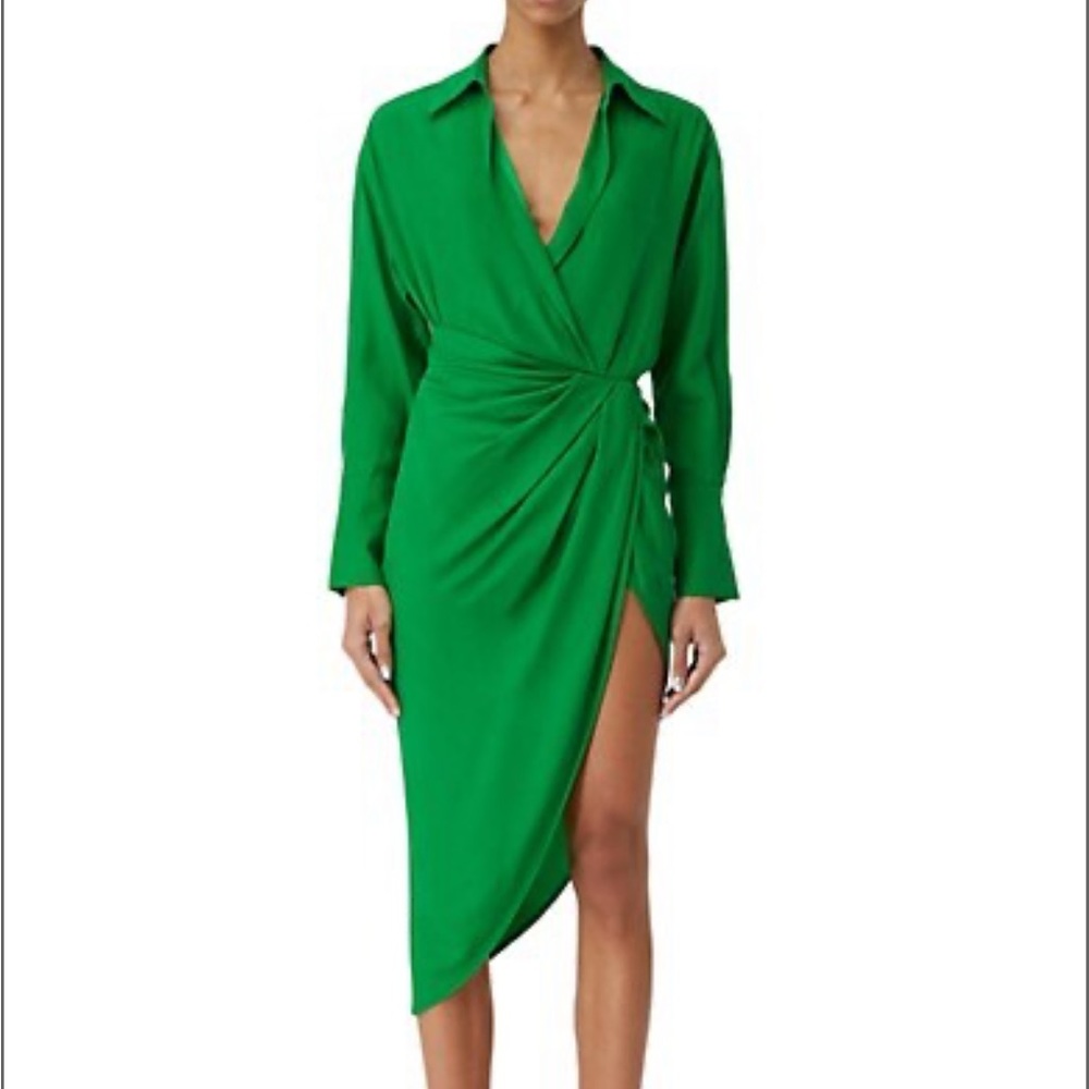 Gauge 81 - Asymmetric Wrap Midi-Dress! BRAND NEW